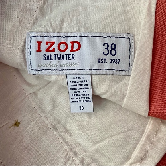 NWT Izod Saltwater chino shorts - Picture 5 of 12